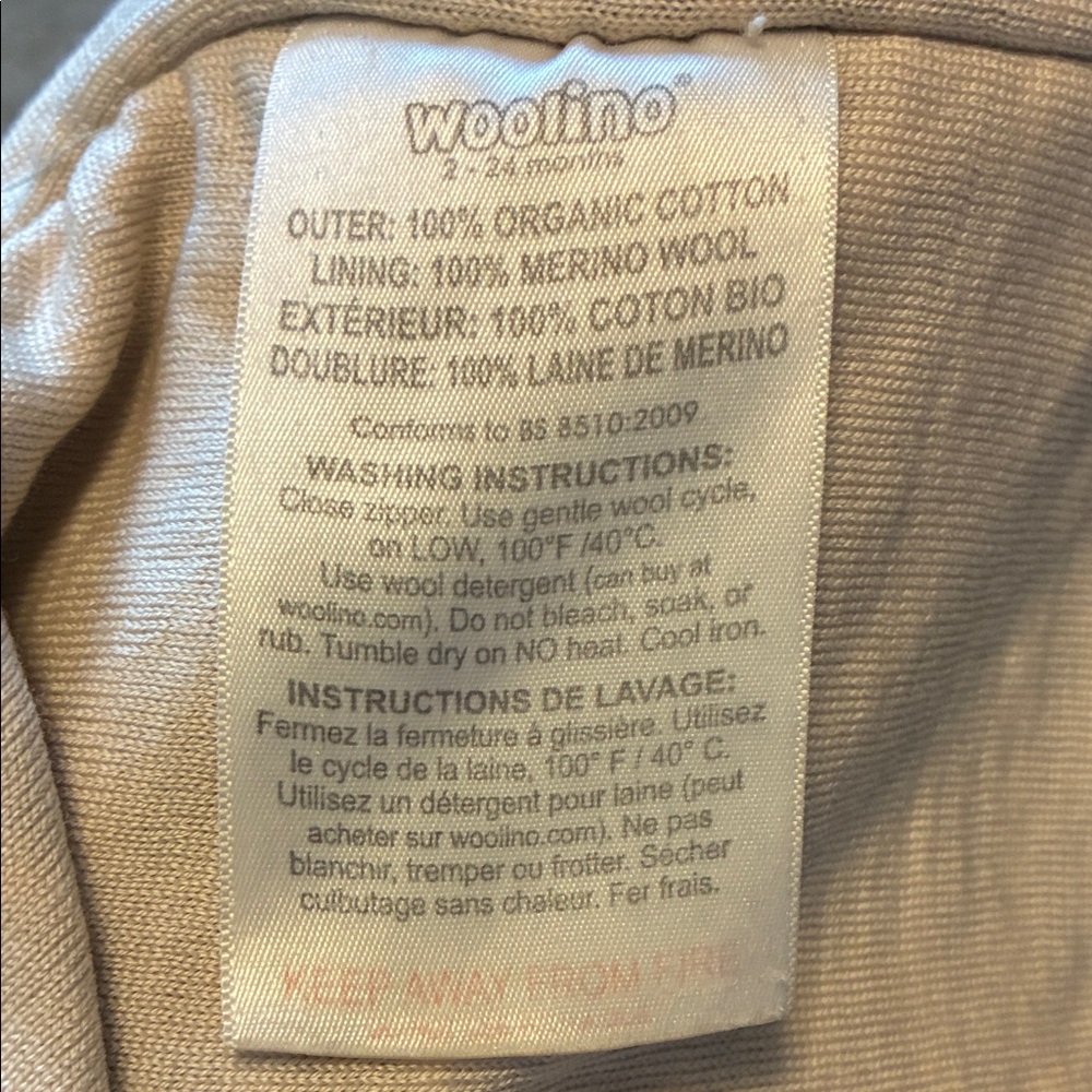 Woombie Striped Sleeveless Baby Sleep Sack - Gray - Picture 11 of 12